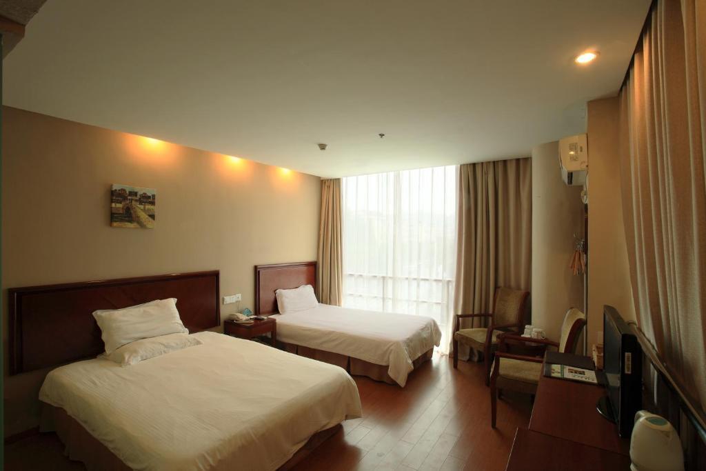 Greentree Inn Shanghai Dongming Road Subway Station Express Hotel Bilik gambar